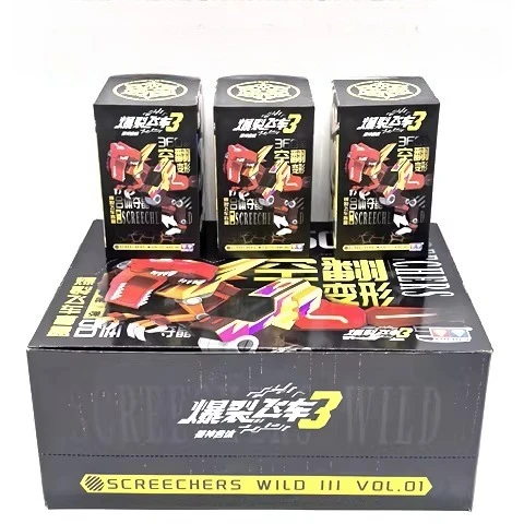 

Trendy Anime Merch AULDEY, Burst Speed 3 Blind Box, Hobbyists Collection Complete Set Display Model Festival Surprise Creative