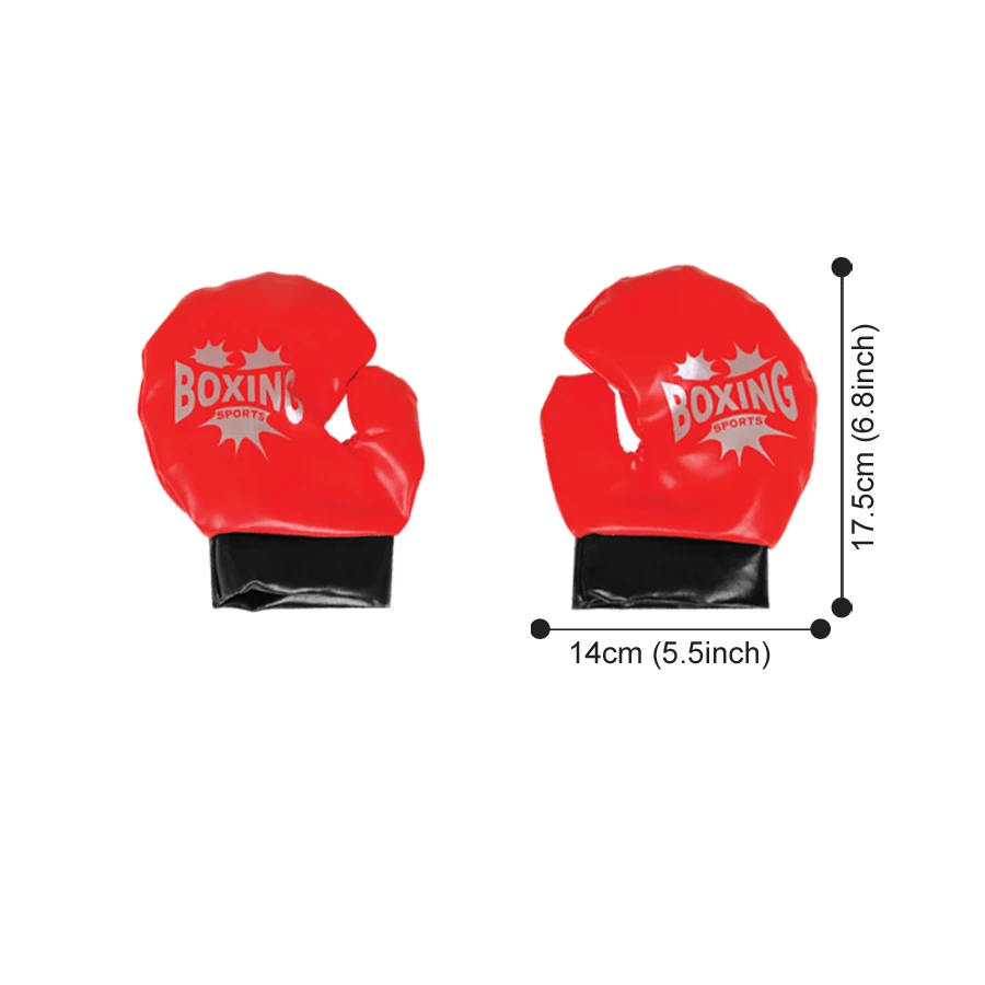 Child Fitness Boxing Suit Adjustable Height Ball Bag Boxing Speed Sports Set Toys Fighting Game for Children's Holiday Gift