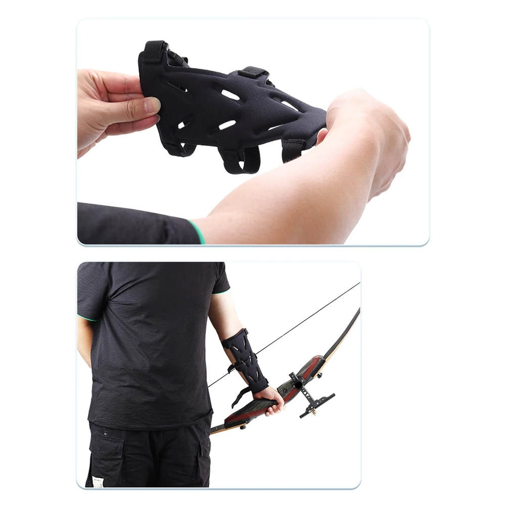 

Защитный напульсник для охоты и тренировок на стрельбище, регулируемый, с мягкой текстурой, влагопоглощающий, дышащий дизайн