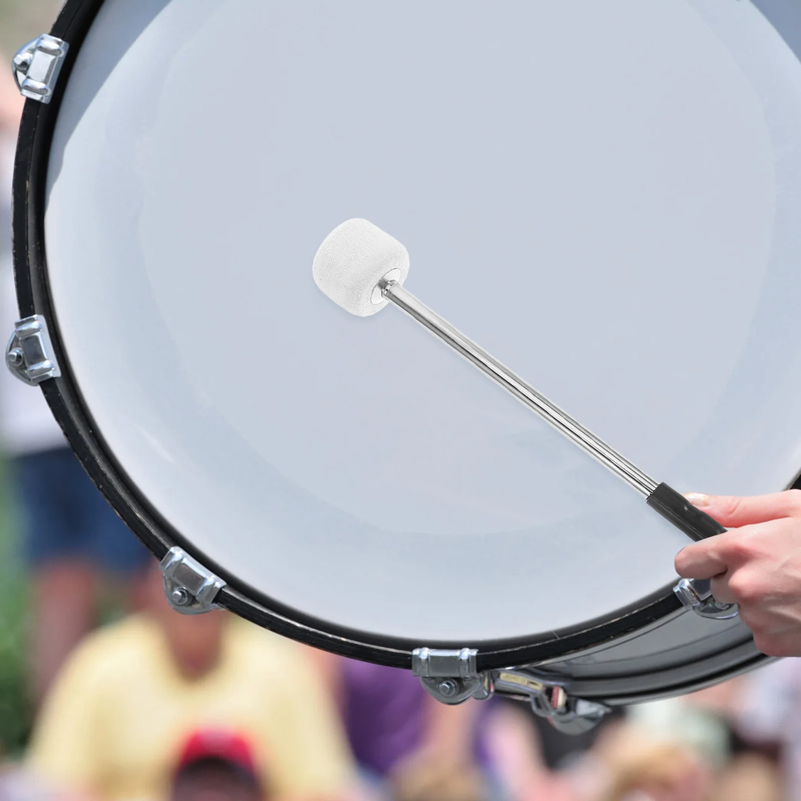 الفولاذ المقاوم للصدأ كمين المطرقة لآلات قرع مرحلة الأداء طبل مطارق أداة أداة الموسيقى التبعي #3