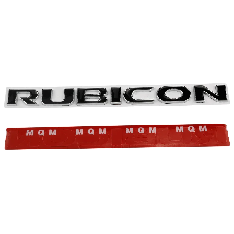 Car Metal Body Logo Decals Badge Emblems Sticker For Jeep Wrangler Rubicon Unlimited 4x4 JK JL JT 2021 2022 2023 2024 Parts