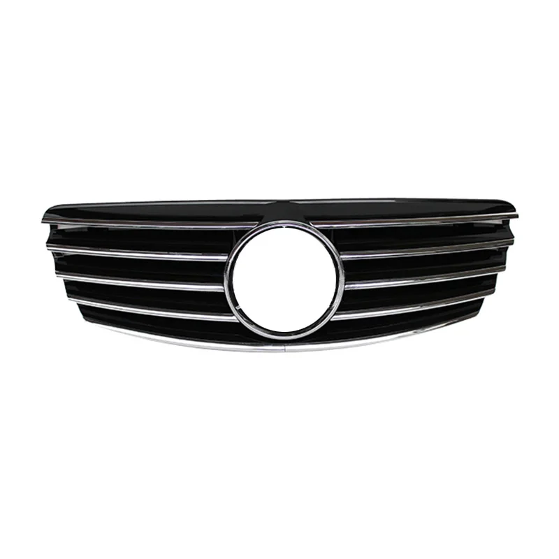 

Brand New Black Front Hood Kidney Grille Grills With Chrome Moulding For Mercedes Benz E-CLASS W211/E350 CL 2002-2006