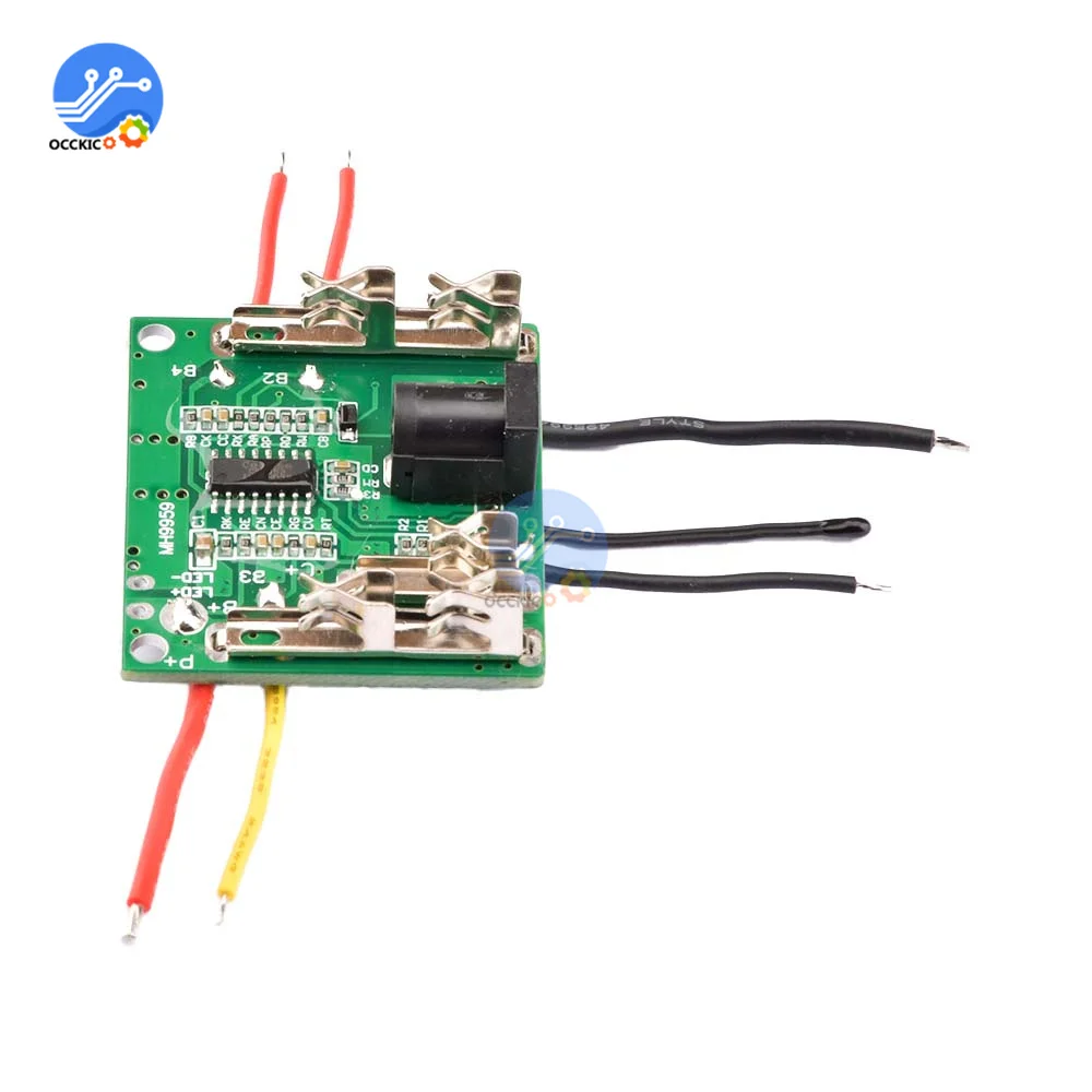 5S 5 Serial 18V 21V 20A Li-Ion Lithium Battery Charging Protection Board Module Pack Circuit Board BMS Module For Power Tools