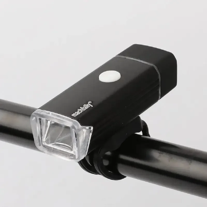 مصباح أمامي للدراجة مزود بمنفذ USB قابل لإعادة الشحن للدراجة 180 لومن مصباح LED عالي الطاقة لملحقات دراجة الطريق الجبلية