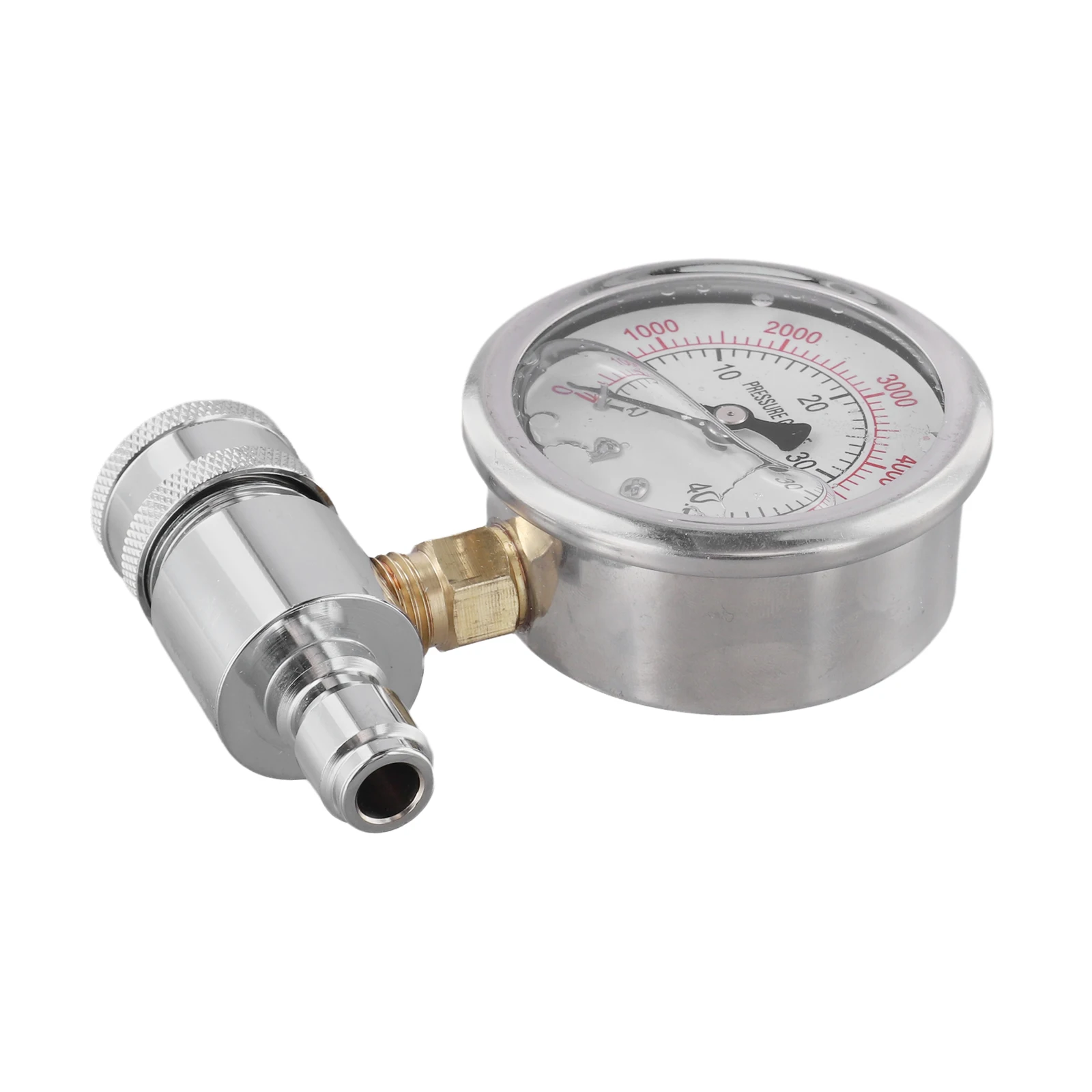 Pressure Washer Pressure Gauge 6000psi with 3/8in Quick Connect Thread for Accurate Measurement and Long Term Reliability
