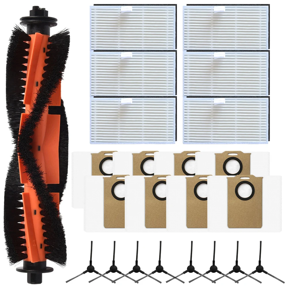 

1 Set For Cecotec FOR CONGA M20 Robot Vacuum Cleaner Filter Dust Bag Side Brush Kit Vacuum Cleaner Replacement Accessories
