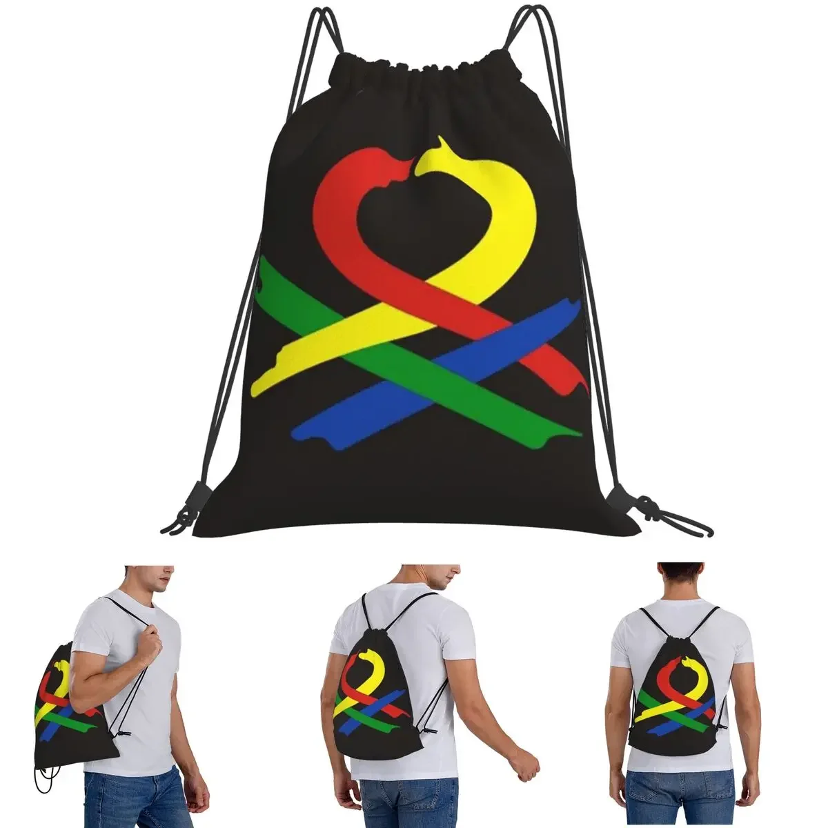 

Рюкзаки United Colors Of Benetton, модные портативные сумки на шнурке, спортивная сумка, сумки для книг для школы путешествий