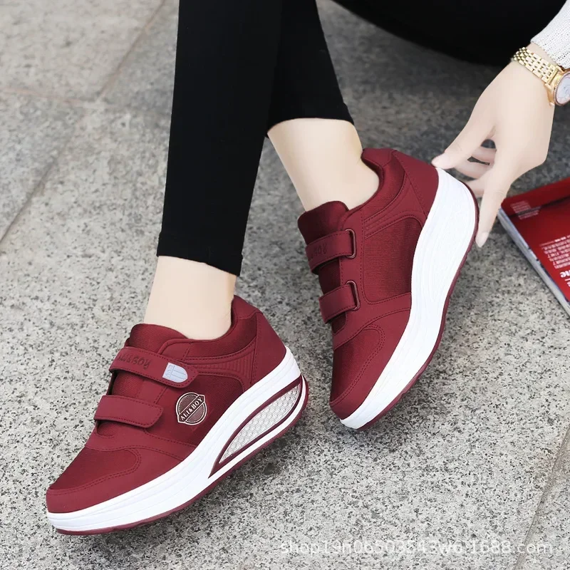 2024 Outdoor Spring Autumn Elderly Casual Sneaker Comfort Breathable Mesh Elderly Shoes Sports Walking Shoes Mother\'s Day Gifts