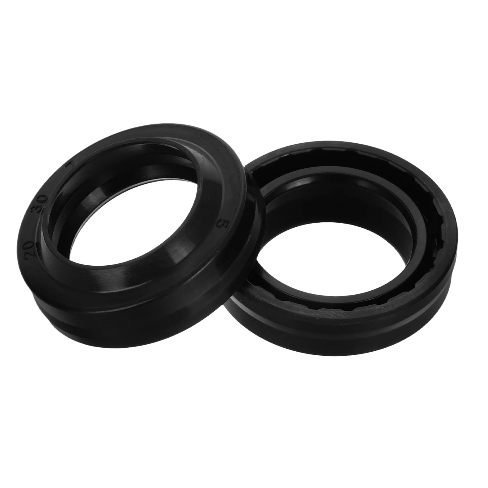 

2 Pcs Tire Changer Sealing Ring Cylinder Kit Hydraulic Components Black Plastic