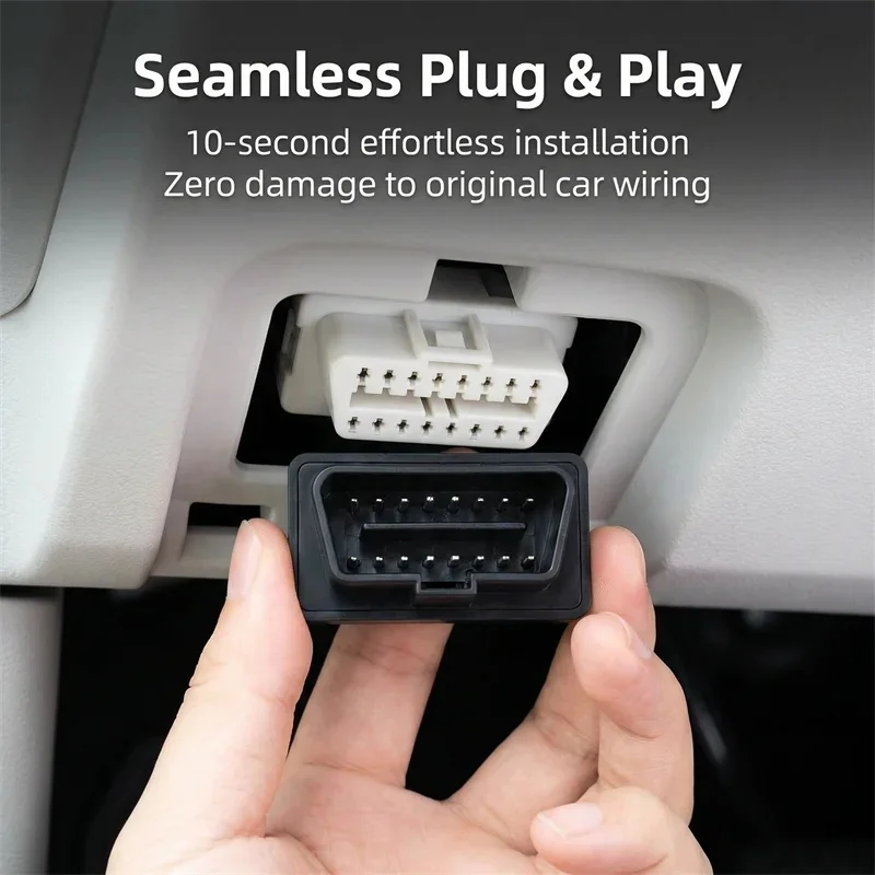 Smart OBD Speed Lock Device, Auto Door Lock & Unlock, Plug and Play for Toyota RAV4 Highlander Camry Verso Yaris Prado Vios Car