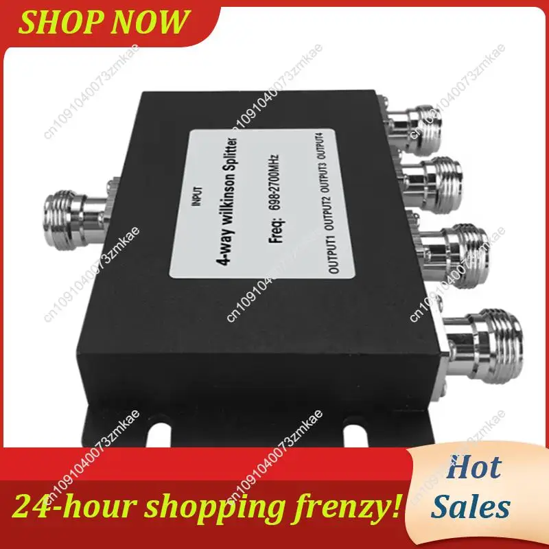 البيع اليومي الفاصل 4 طريقة Microstrip مقسم الطاقة 698-2700Mhz Gsm 4G Lte W-Cdma FDD هوائي مكرر إشارة المحمول