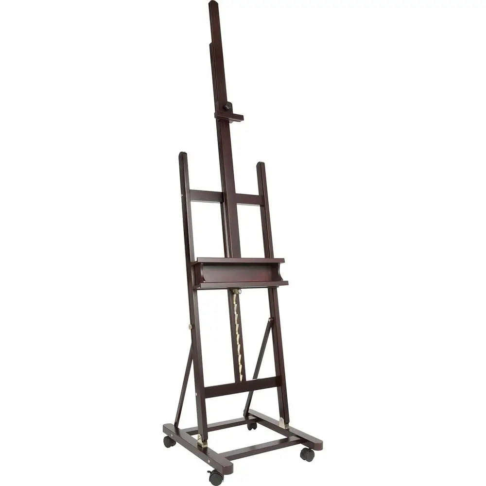 

Easel - Studio Easel or Tabletop Easels or Painting & Ding Desk, Supports Canvases Up to 71, Many Finishes, Adjustable with Lock