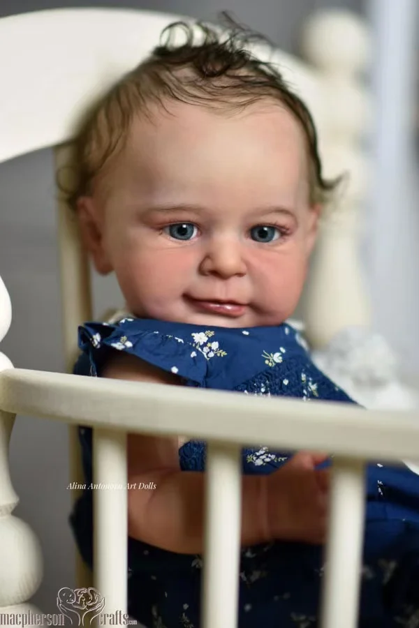 

【В наличии 】FBBD Customzied Limited Supply 20 дюймов Reborn Baby Zoe Неокрашенный комплект DIY Часть с тканевым корпусом