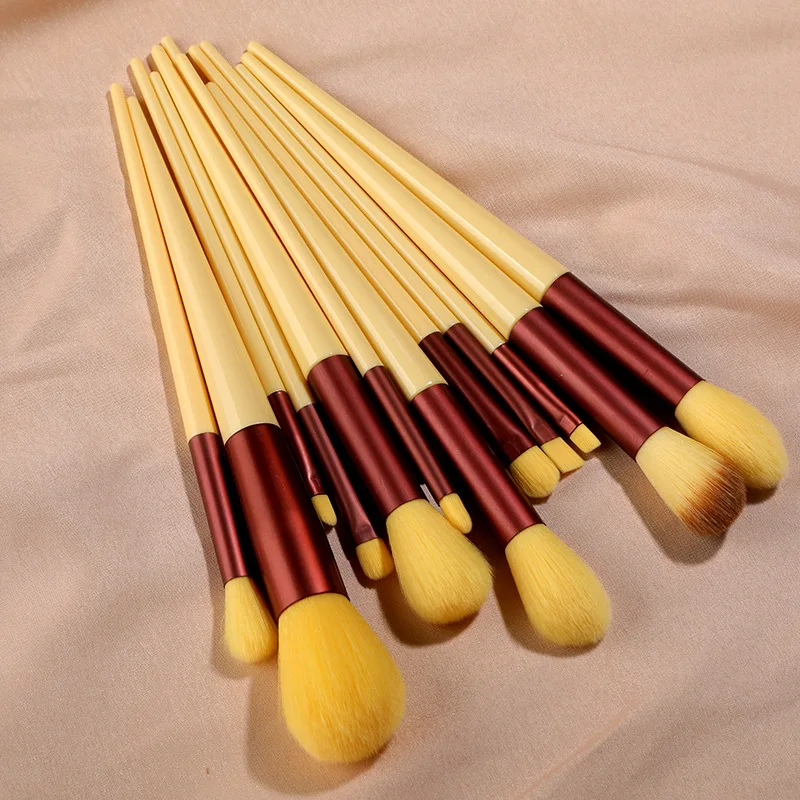 Ensemble de pinceaux de maquillage professionnels, poudre de beauté Super douce, correcteur de fond de teint, brosse de maquillage, outils cosmétiques, 13 pièces