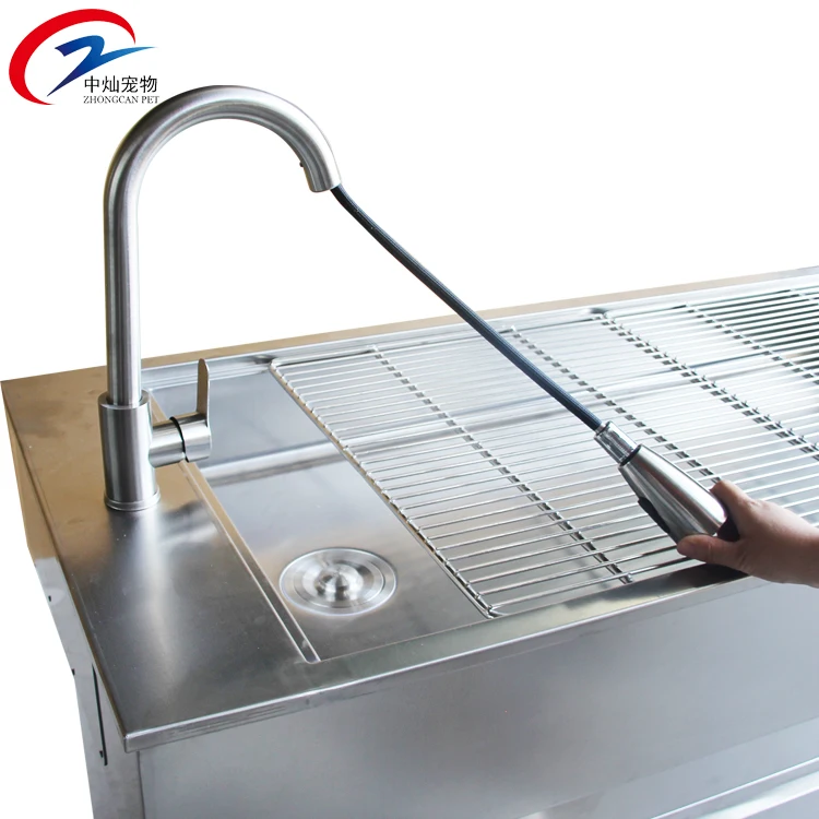 Multi-Functional Veterinary Table for Treatment and Simple Diagnosis Featuring Essential Instruments