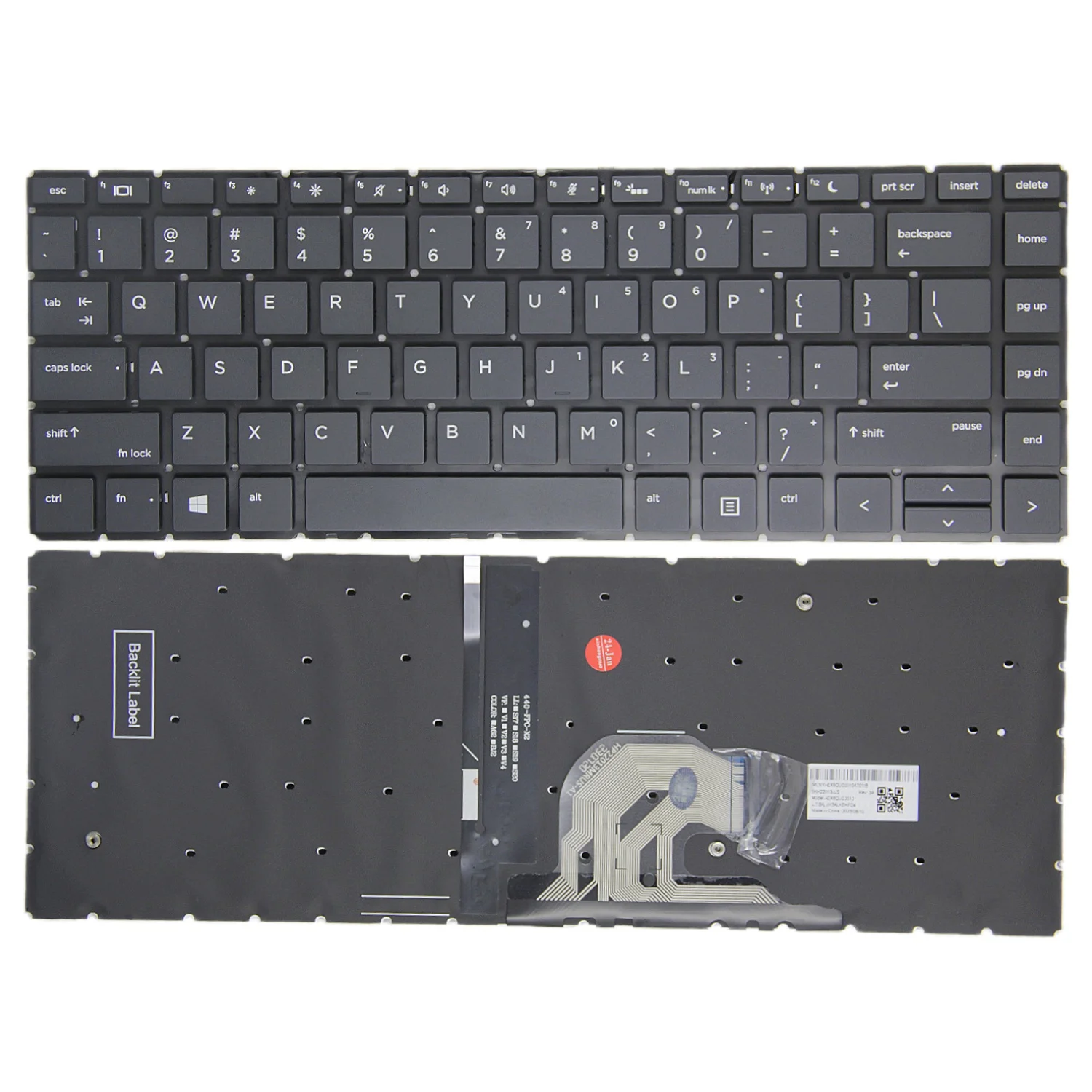 100% nuevo teclado estadounidense para HP Probook 440 G6 440 G7 445 445R G6 445 G7 zhan66 PRO 14 G2 G3 teclado inglés para ordenador portátil