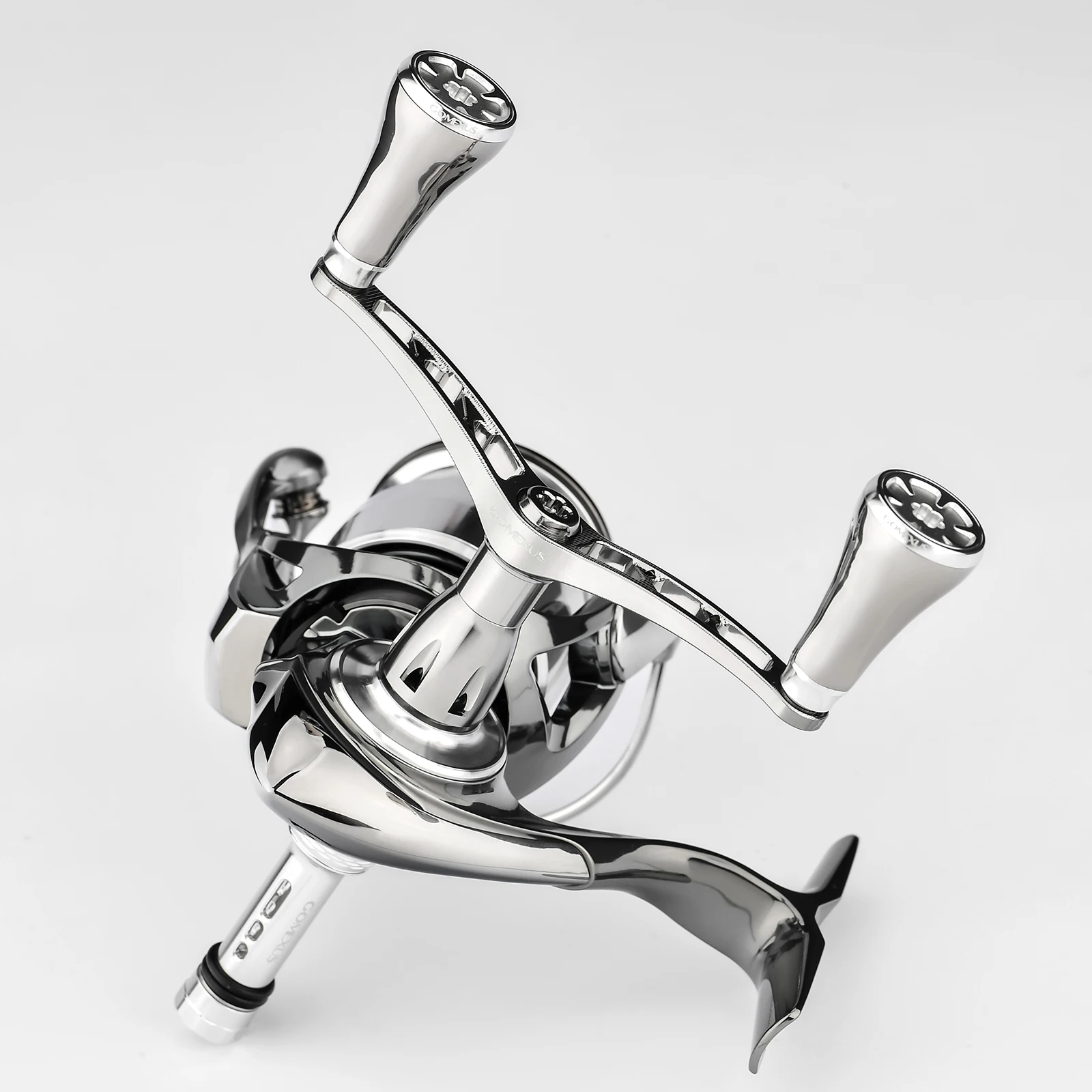 Gomexus Metal Double Handle Eging For Daiwa Spinning Reel Handle Exist Certate Morethan Luvias 98mm Tunning Handle Reel Stand