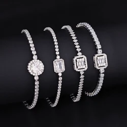 2024 New Arrival Luxury Silver Color Bracelet Bangle for Women Party Gift Drop Shipping Z57