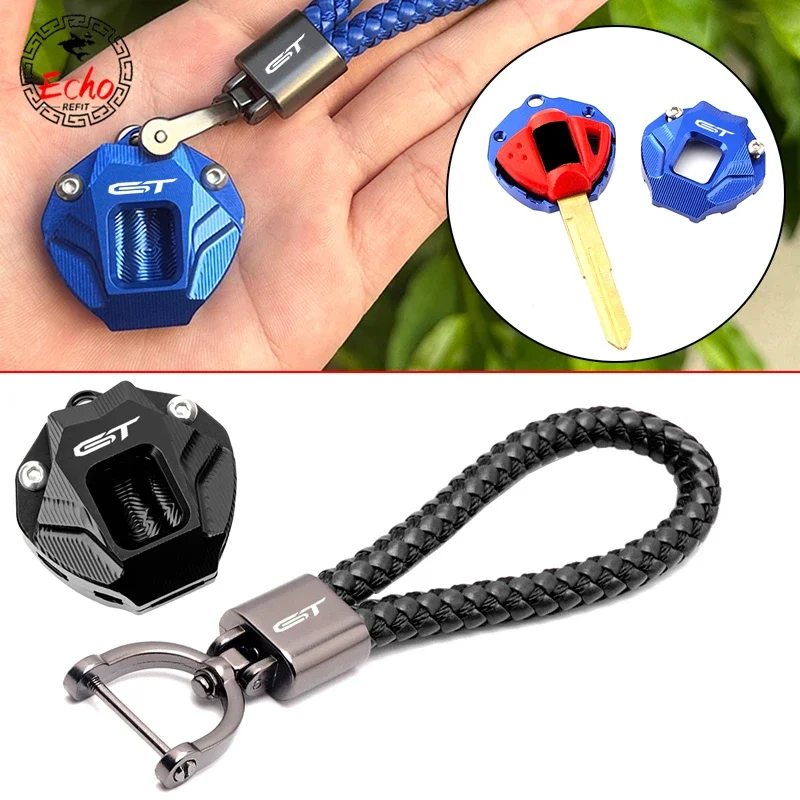 

For Suzuki GSXSGT GSX-S GT F-ABS GSXS1000GT GSXS 1000GT GSX-S1000GT Motorcycle Key Cover Case Shell Keychain Keyring Key Chain