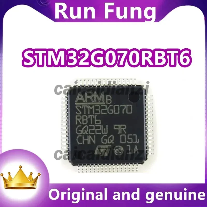 10Pcs/Lot New Original  STM32G070RBT6 STM32G070 MCU  Microcontroller IC 32-Bit Single-Core 64MHz 128KB (128K x 8) FLASH 64-LQFP