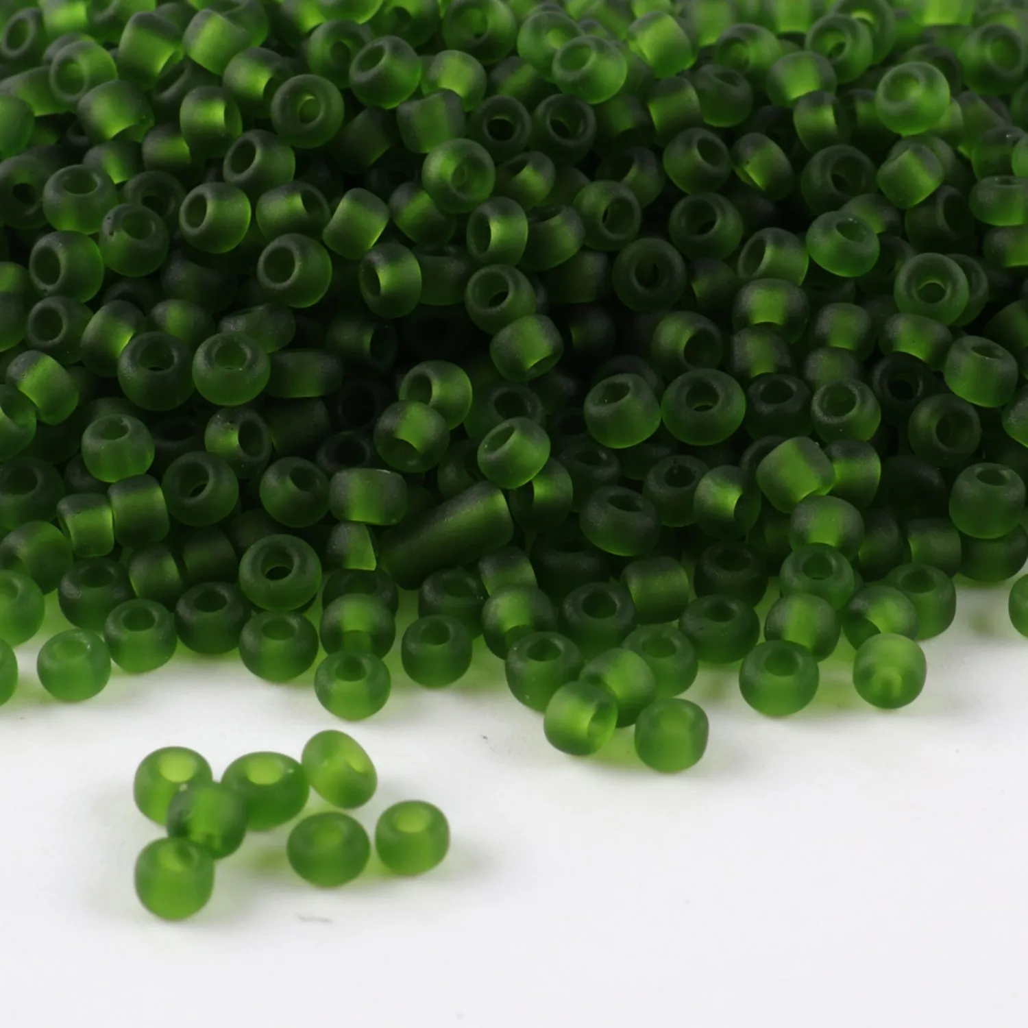 Hochwertige transparente matte Farbperlen CJ 11/0, 10g/Tube, geeignet für alle Arten von DIY-Bastelarbeiten usw. – Detail 18