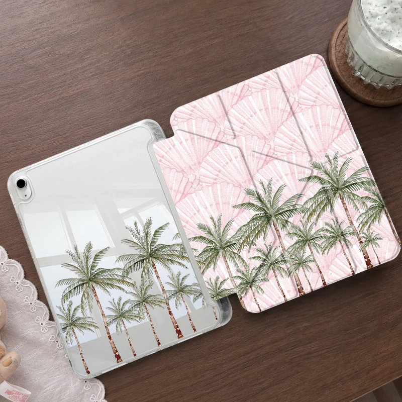 Y‑fold Flip Shell for iPad11,7/8/9 10.2,Pro9.7,Air1/2,Pro10.5,Air4/5,Air8/11(M2/M3/M4),Pro11,Mini6/7,Reinforced Corners