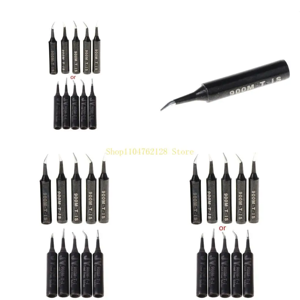 5 PCS لحام لحام الحديد نصيحة 900M-T-SI الرصاص مجانًا لـ Saike 936 852d+ 90 Best Sale