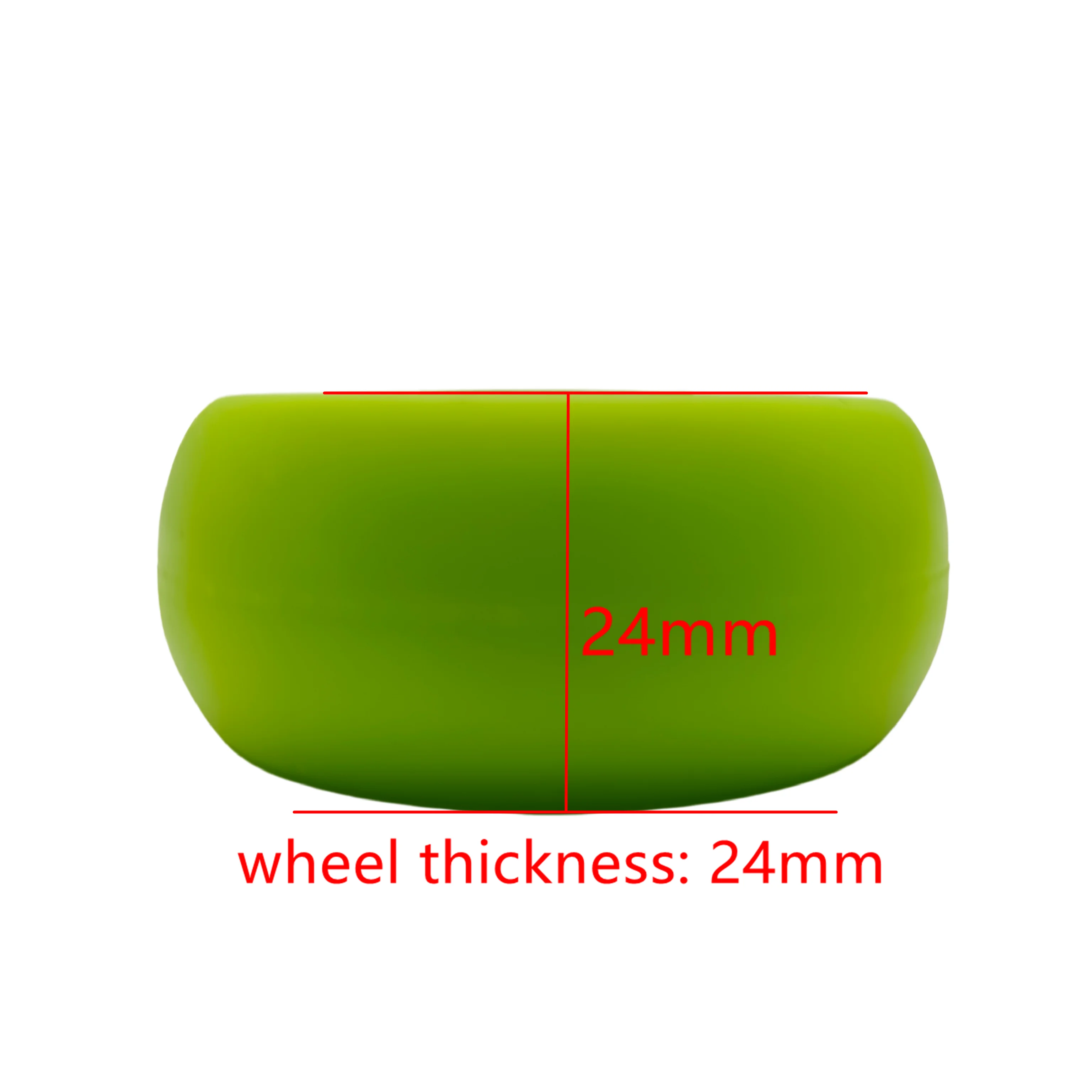 Aggressive skate wheel 59mm 90A 58mm 59x24mm 92a 8wheels/lot green color