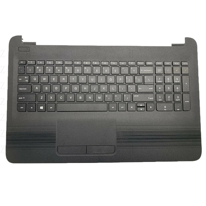 ZFor HP 15-AC AF15-AY 15-BA BD TPN-C125 250 255 G4 G5 US Keyboard Palmrest Cover