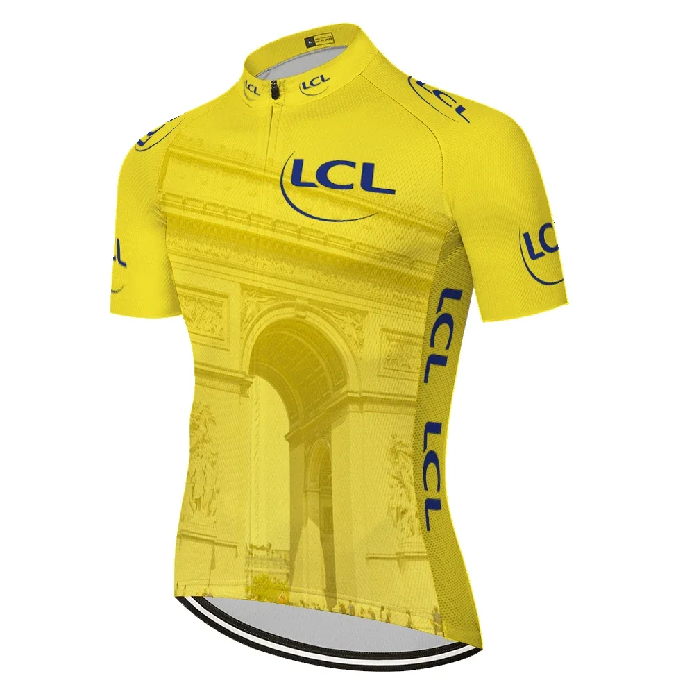 2024 de france bike jersey team summer cycling jerseys quick-dry bike clothing MTB Ropa Ciclismo Bicycle maillot ciclismo