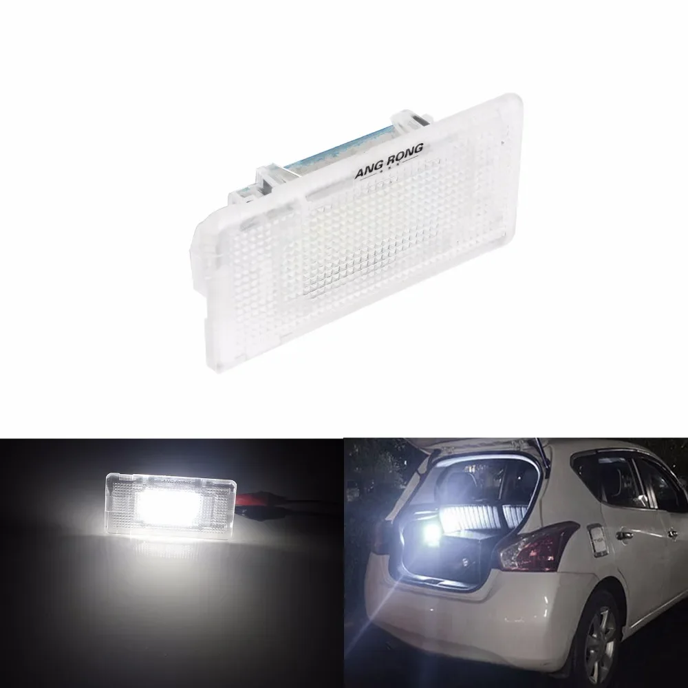 ANGRONG 1x LED Footwell Luggage Trunk Boot Light White For BMW E39 E60 F10 E63 E38 E65 E81 E82(CA201)