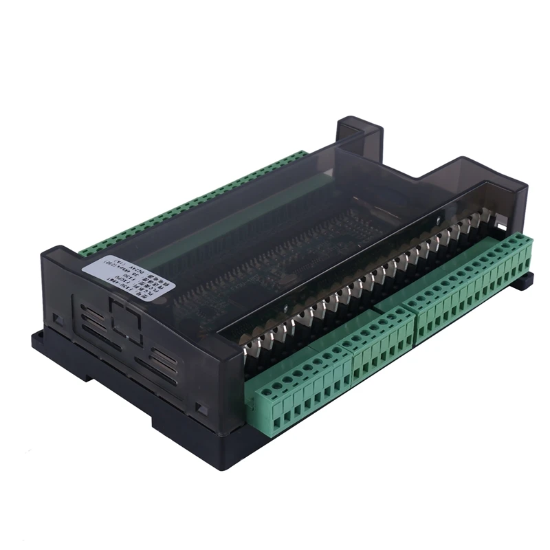 LE3U FX3U 48MT RS485 RTC (Real Time Clock) 24 Input 24 Transistor Output 6 Analog Input 2 Analog Output Plc Controller Parts Kit