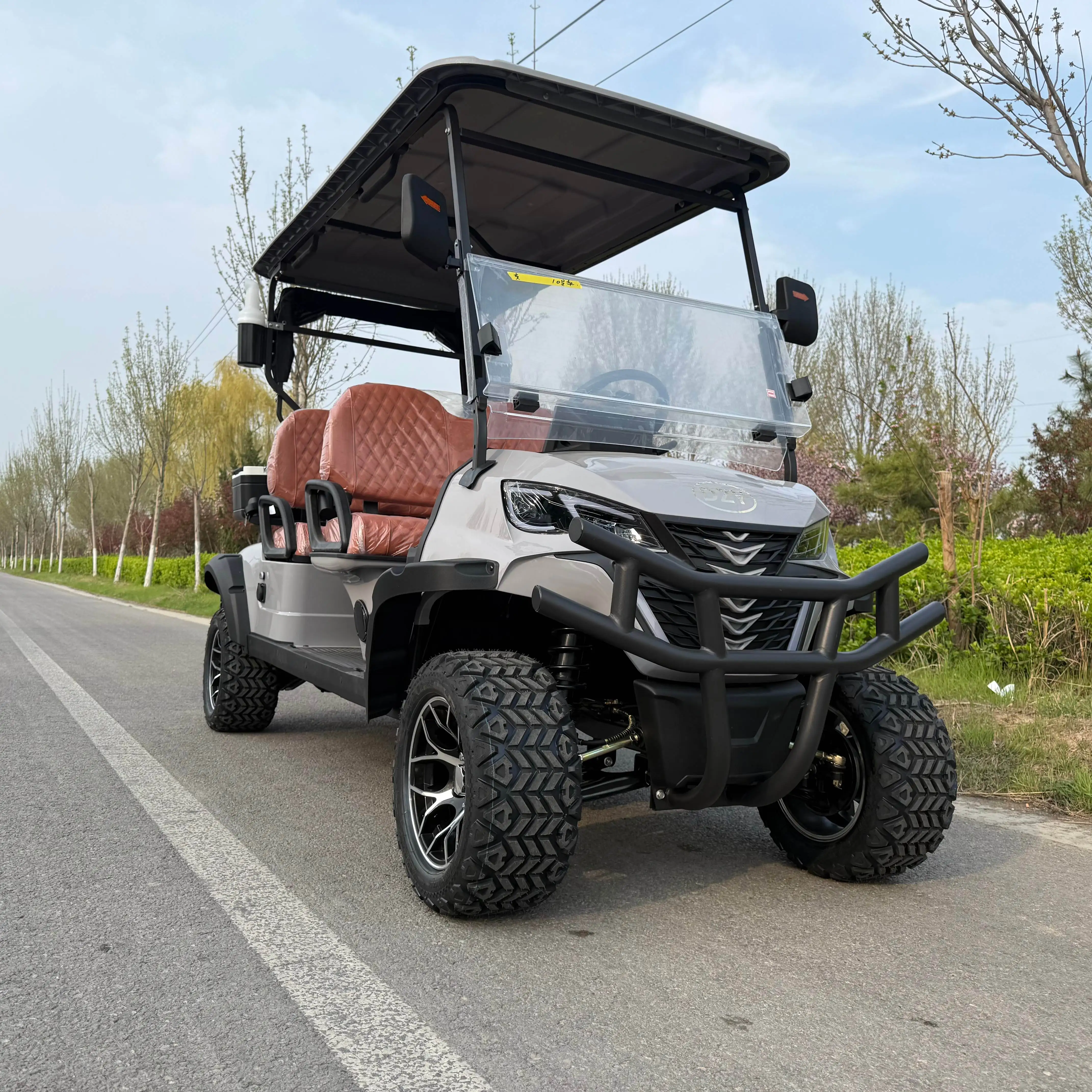 Best Selling Factory Supply 4-6 Seater Golf Cart Electric US Best Price 6-Seater Option EEC/DOT Certified Golf Buggy best seller