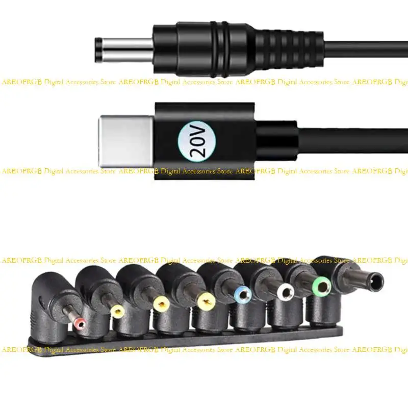 

E21E 8Pcs DC5521 Power Male to Female Elbow Supply Adapters for Routers Laptops