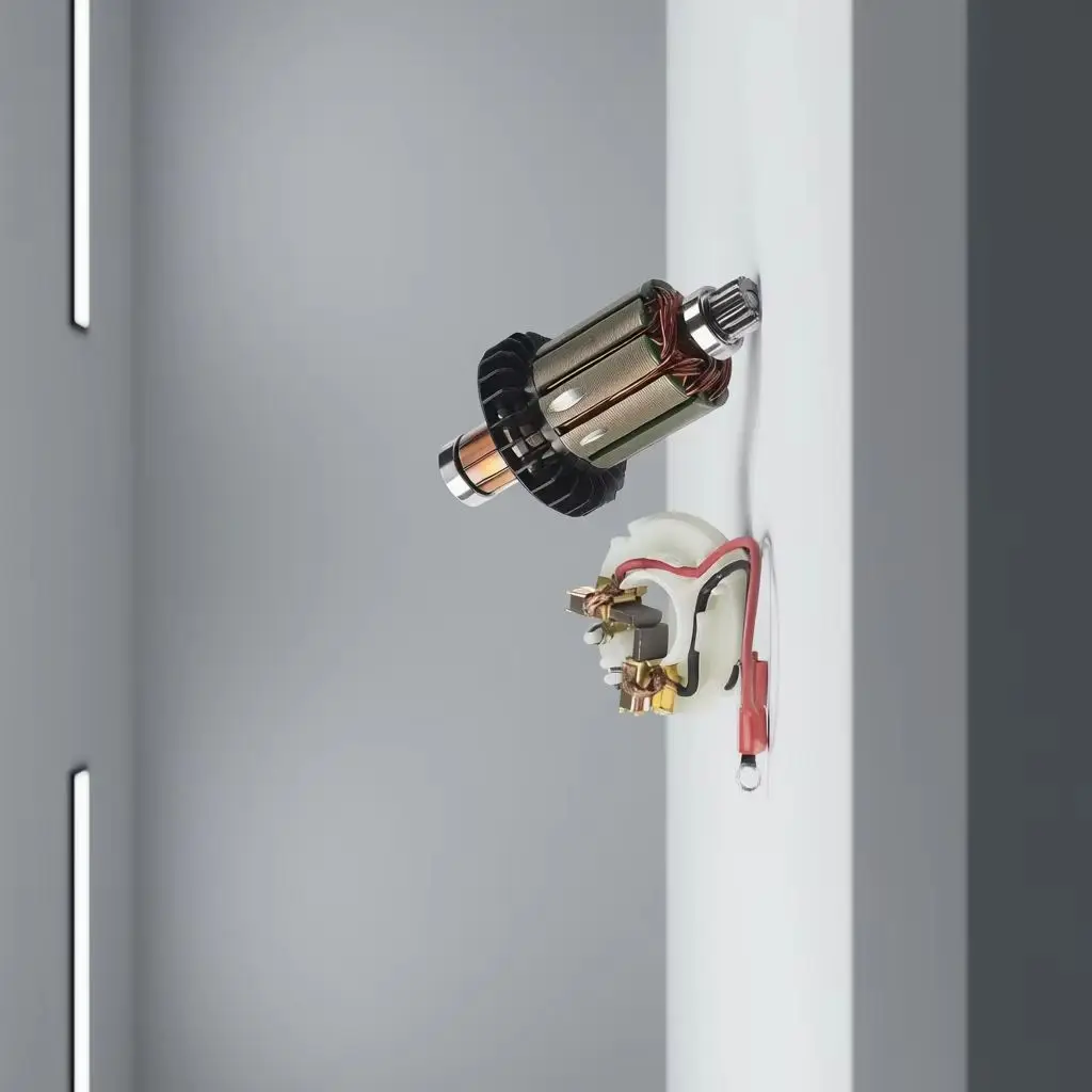 

619301-1 Держатель якоря и угольных щеток для DHP458 BHP458 DDF458 BDF458 Запчасти для ручных инструментов Аксессуары для электроинструментов