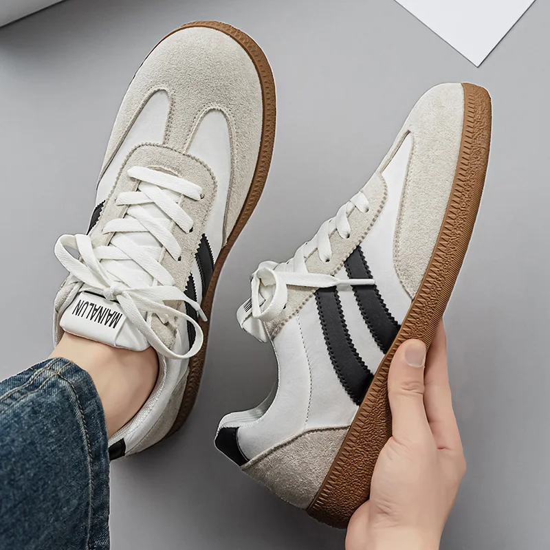 Herren Leichte Casual Laufschuhe, Stylische Ganzjahres-Vielseitige Skateschuhe für Männer – Detail 2