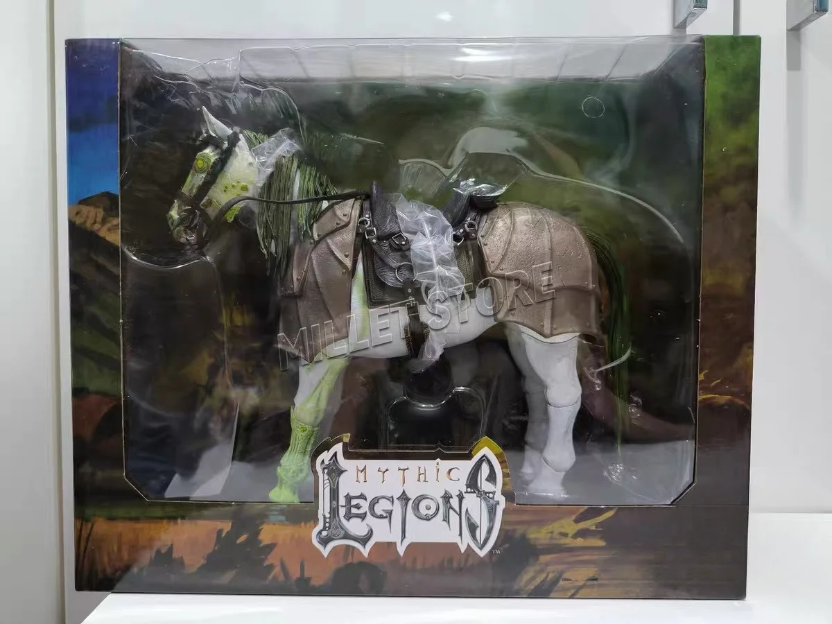 En stock: The Four Horsemen Mythical Legion 1/12, Kalizirr Mage, Polk Horn Orc Staff, Green Demon para figuras de acción de 6 pulgadas.