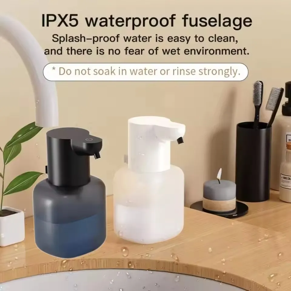 500ML Touchless Wall-Mounted Infrared Automatic Sense Kitchen Soap Dispenser IPX5 Waterproof Electric Hand Dish Washing Machine