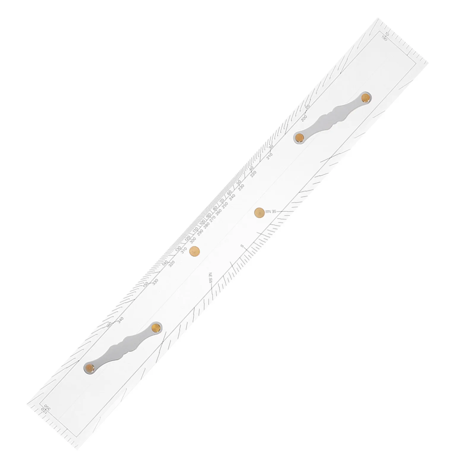 Break Resistant Acrylic Parallel Ruler Navigation Drafting Tool Precision Chart Plotting Sailing Marine Engineering Hydrographic