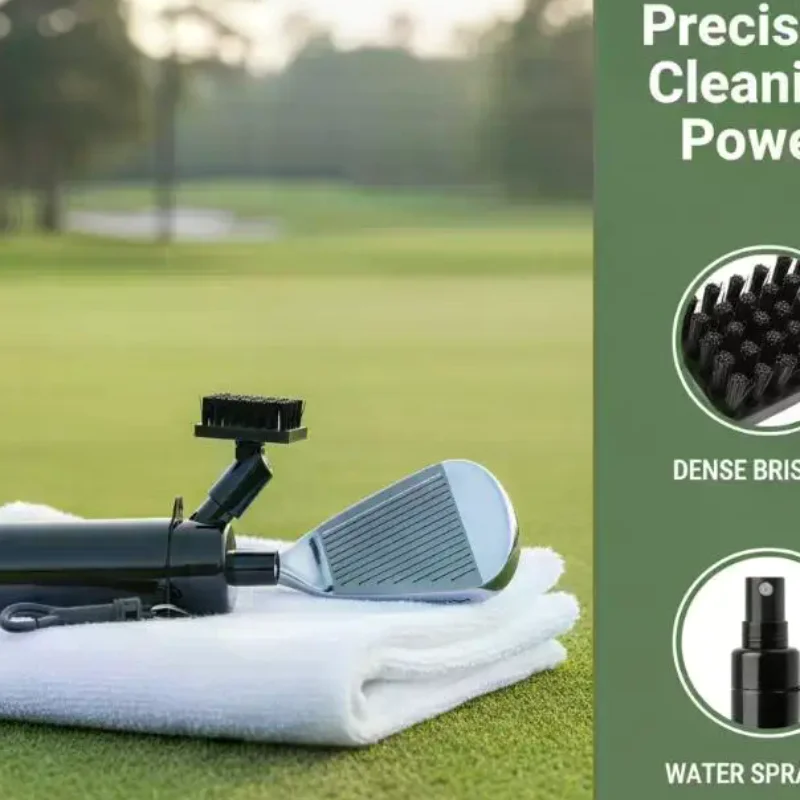1pc Golf Club Cleaner Groove Tube Golf Brush With Leakproof Reservoir Squeeze Bottle For Easy Cleaning