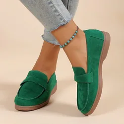 Women Work Shoes Comfortable for Work Autumn Fashion Women Casual Flat Shoes Plus Size 35-43 Non-slip Platform Zapatos De Mujer