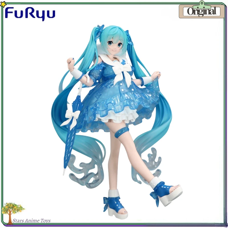 【prevendita】figurina-anime-originale-furyu-trio-try-it-piapro-hatsune-miku-dancing-in-the-rain-gift-collection