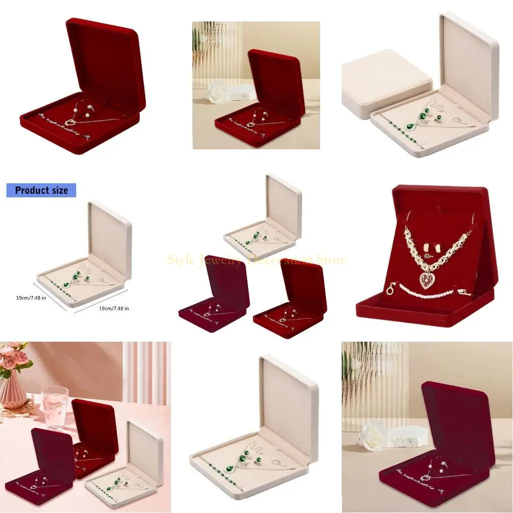 

D46E Портативные бархаты ювелирные изделия для ювелиров