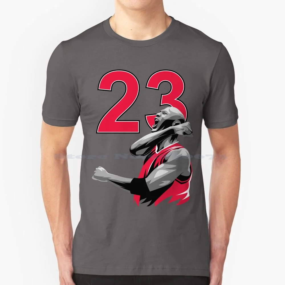 Michael Illustrations T Shirt 100% Cotton Tee Mj Thelastdance Jumpman Goat Ballislife Sneakers Sneakerhead Sports Scottiepippen