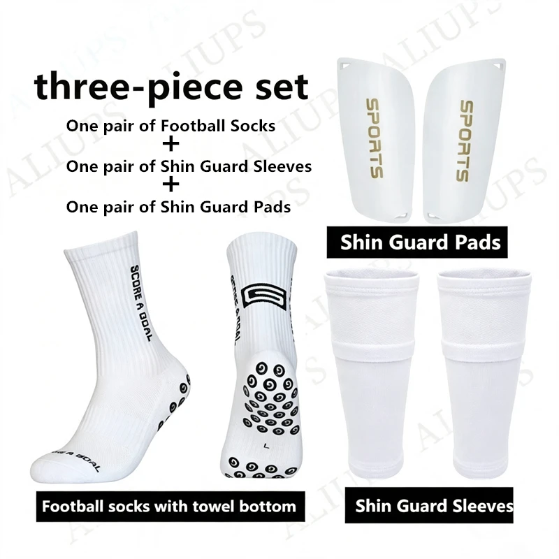 Sports Safety Shin Pads Sleeves Football Shin Holder Instep Socks Nylon Leg Guard Sleeves Football Socks Shin Guard Pads