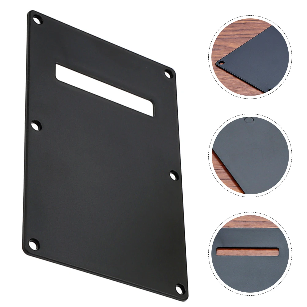 

Guitar Back Cover Electric Bridge Plate Backplate Rear Plastic Spring Cavity Metal