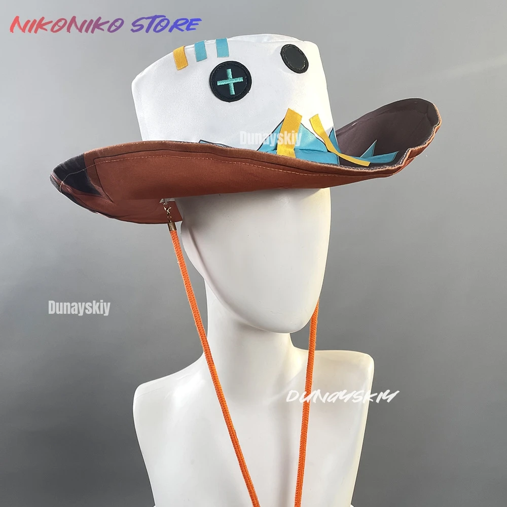 جينشين إمباكت إيفا أزياء تنكرية شعر مستعار معطف أبيض زي موحد قبعة حقيبة الدعائم مجموعة كاملة الرجال النساء الفتيات Tlalocan حفلة الهالوين