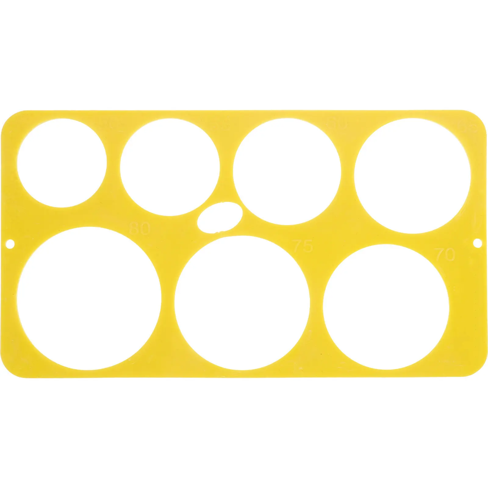 Citrus Diameter Measuring Ruler for Tangerines and Fruits – Farm & Market Sorting Tool
