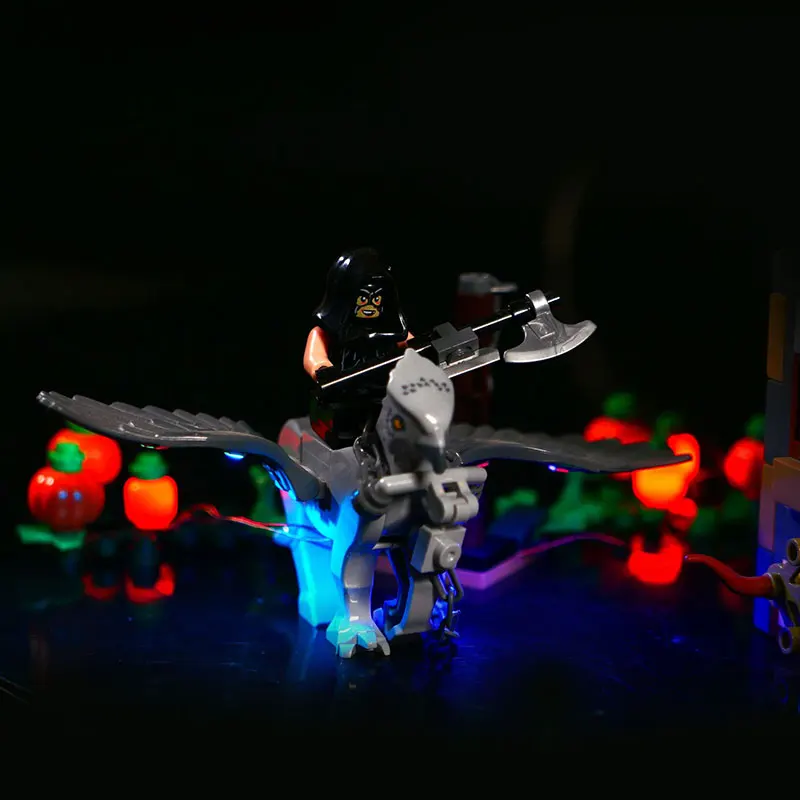 مجموعة إضاءة LED لأفكار الإنقاذ LEGO 75947 Hagrid Hut Buckbeak هدية يمكنك صنعها بنفسك (لا تشمل مجموعات الطوب لبنات البناء)