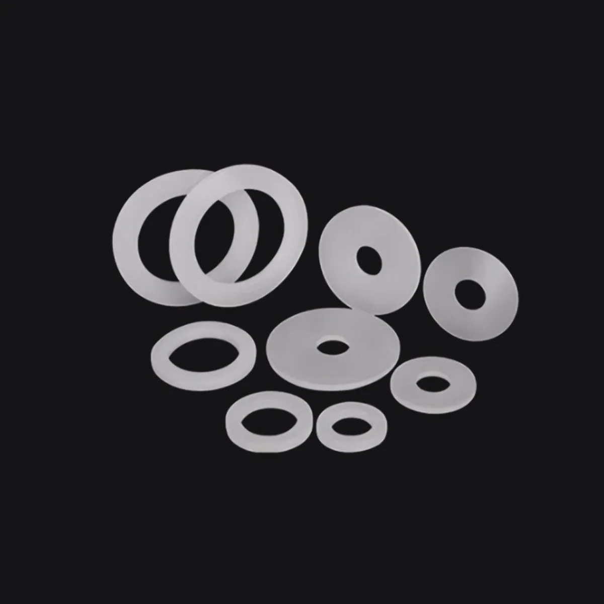 Weiße Silikondichtung/stoßdämpfendes, wasserdichtes und Hochtemperatur-Dichtungselement M2M3-M20